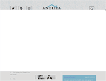 Tablet Screenshot of antheaturner.com